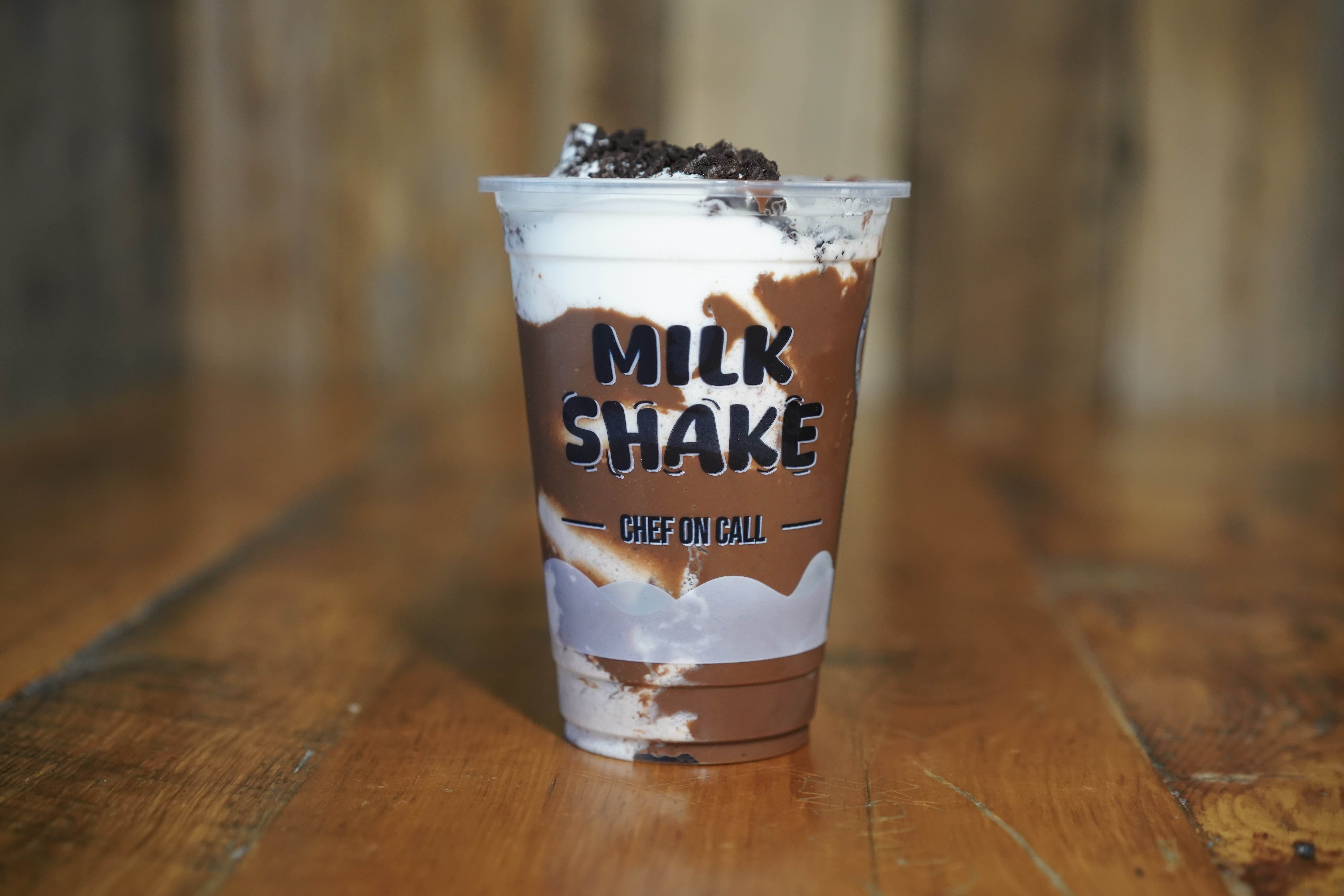 Nutellicious - Rich Nutella blended with vanilla ice cream, toppe...